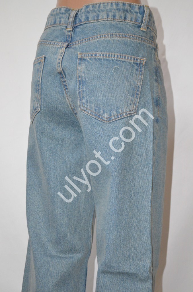 Фото 3 ДЖИНСЫ TOP SHOP (25-32) ГОЛУБОЙ 1159