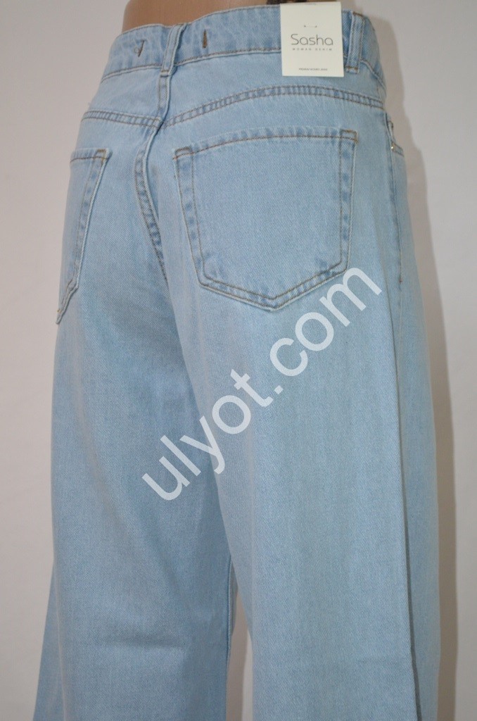 ДЖИНСИ SASHA (26-31) БЛАКИТНИЙ 6350