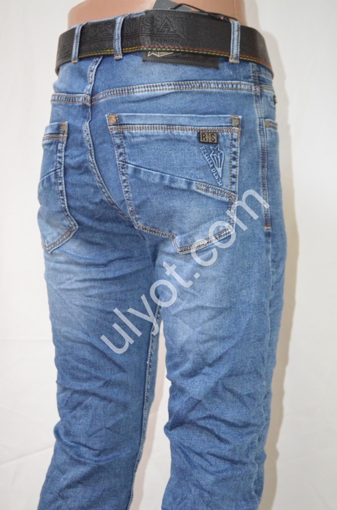 ДЖИНСИ RESALSA (29-36) СИНІЙ 8128