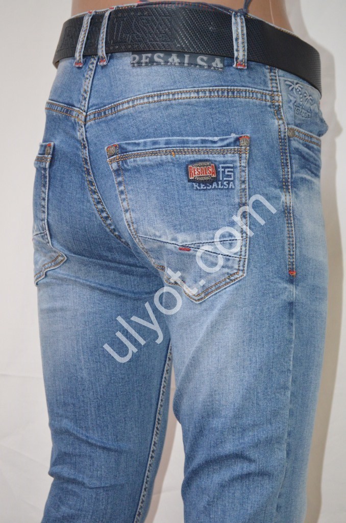 ДЖИНСИ RESALSA (27-33) БЛАКИТНИЙ 9653