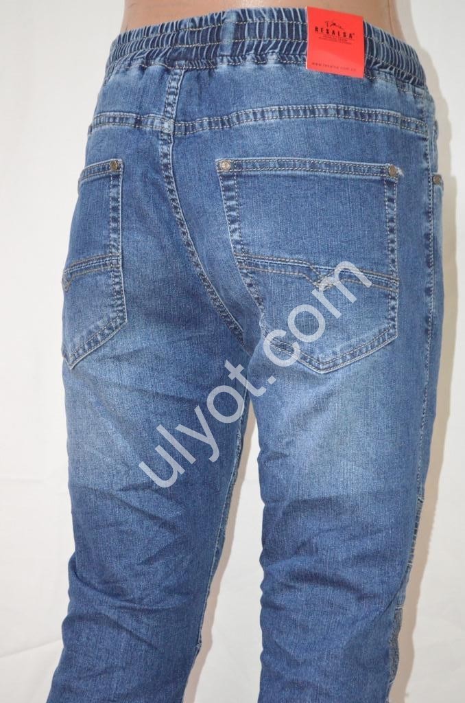 ДЖИНСЫ RESALSA (30-38) Т.СИНИЙ 8080