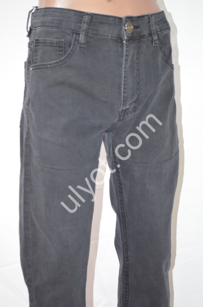 Фото 2 ДЖИНСЫ AAA (32-42) ГРАФИТ 109