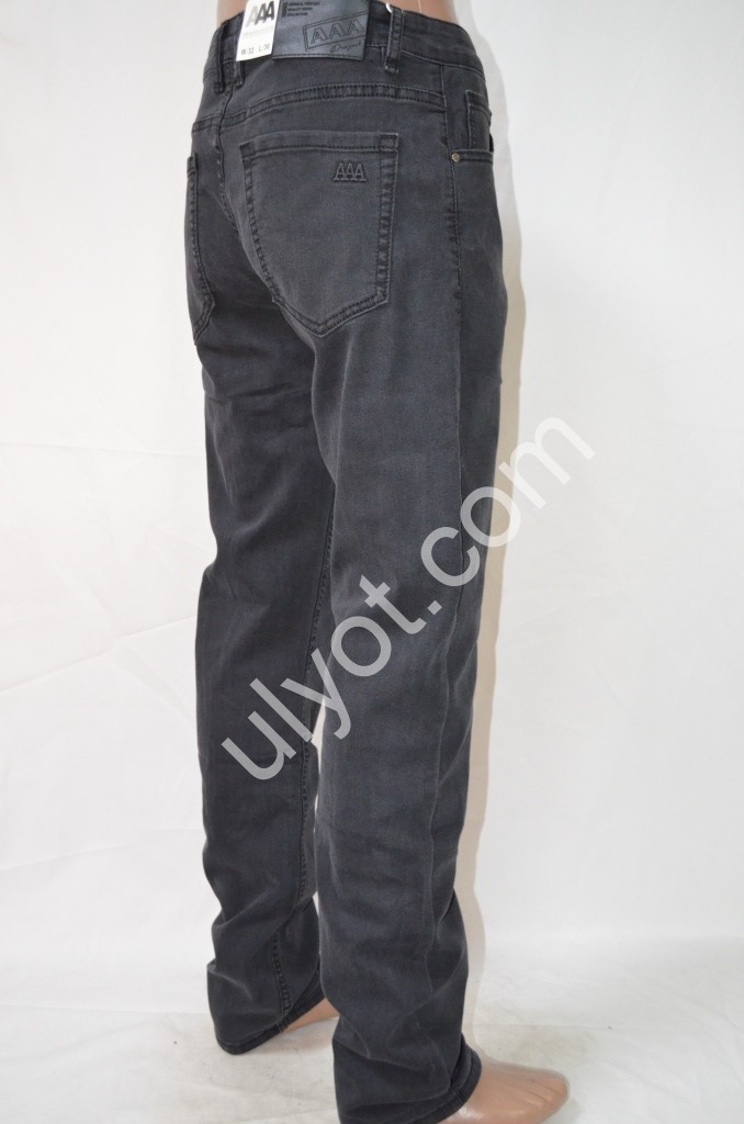 Фото 3 ДЖИНСЫ AAA (32-42) ГРАФИТ 109