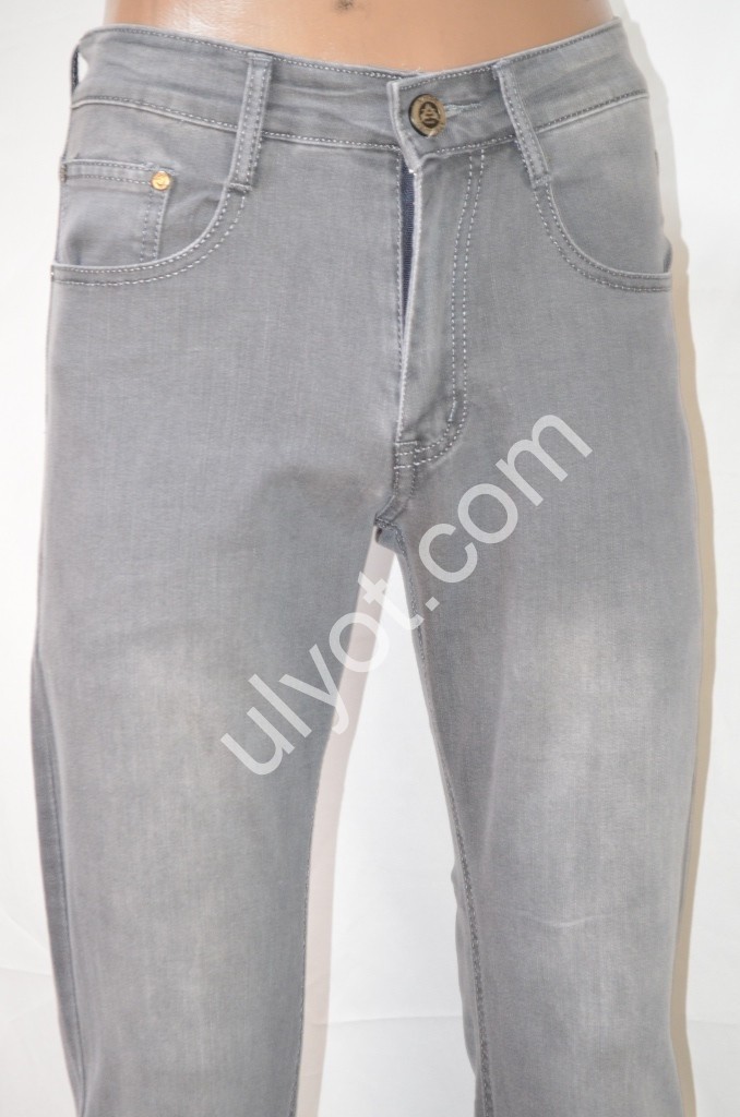 Фото 2 ДЖИНСЫ ATWOLVES (29-38) СЕРЫЙ 6683