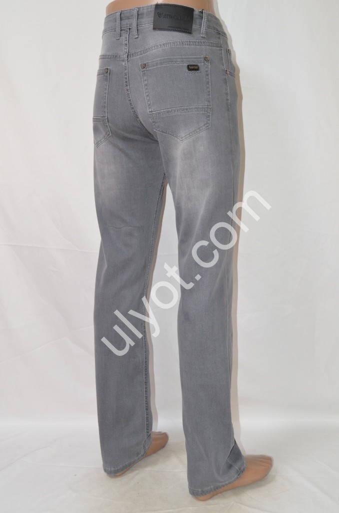 Фото 3 ДЖИНСЫ ATWOLVES (29-38) СЕРЫЙ 6683
