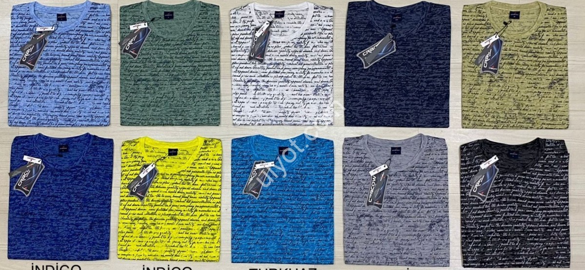 Фото 1 ФУТБОЛКА (M-2XL) СИНІЙ-1 6813