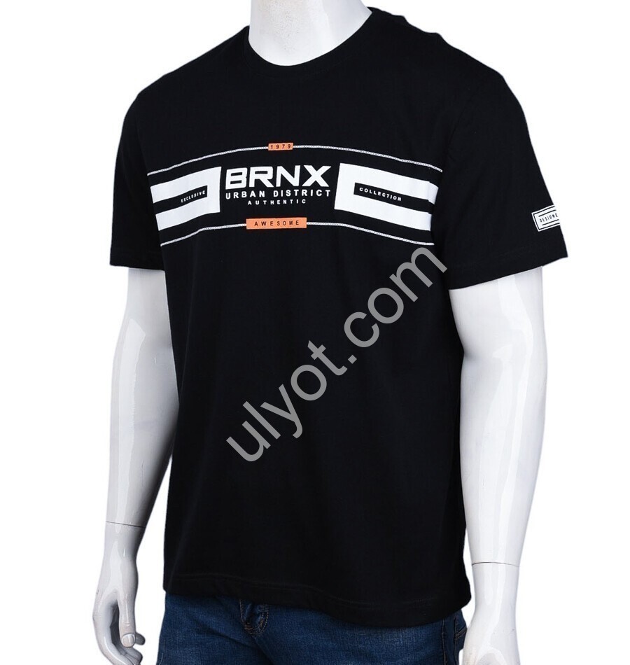 ФУТБОЛКА BRNX (S-2XL) ЧЕРНЫЙ 3591