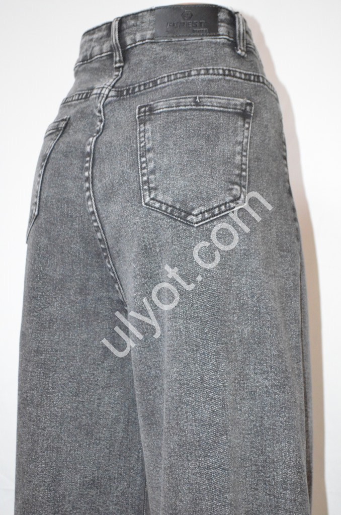 ДЖИНСИ FOREST JEANS (28-33) ГРАФІТ 3597