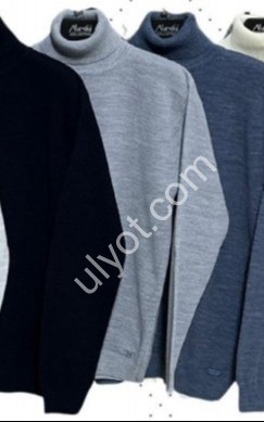 СВИТЕР NAVAS (L-2XL) СВ.ГОЛУБОЙ 95530-6