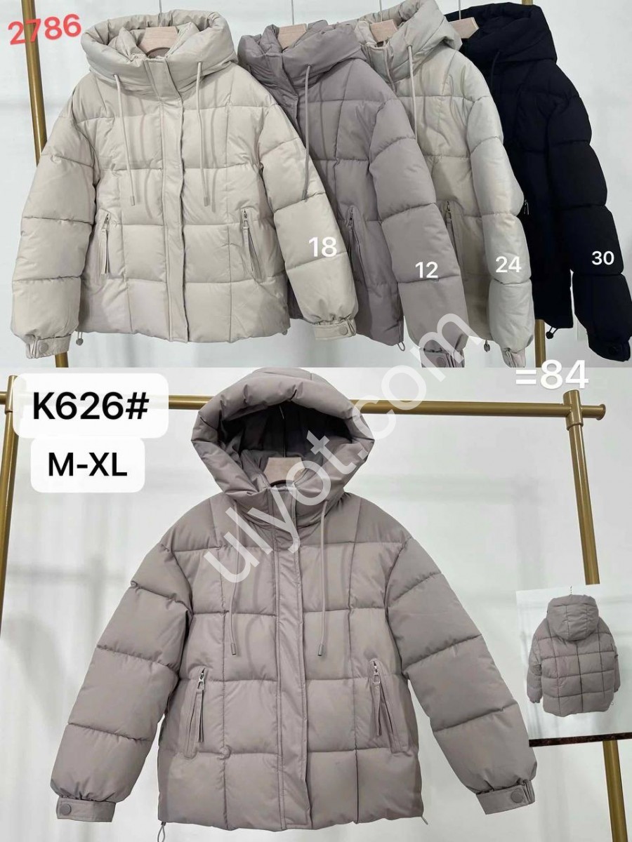 КУРТКА (M-2XL) ЧЕРНЫЙ 626