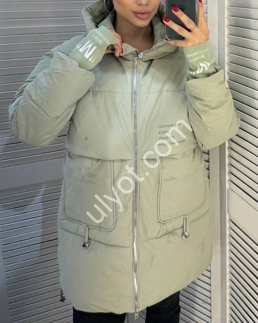 КУРТКА (M-XL) ЧЕРНЫЙ 8337