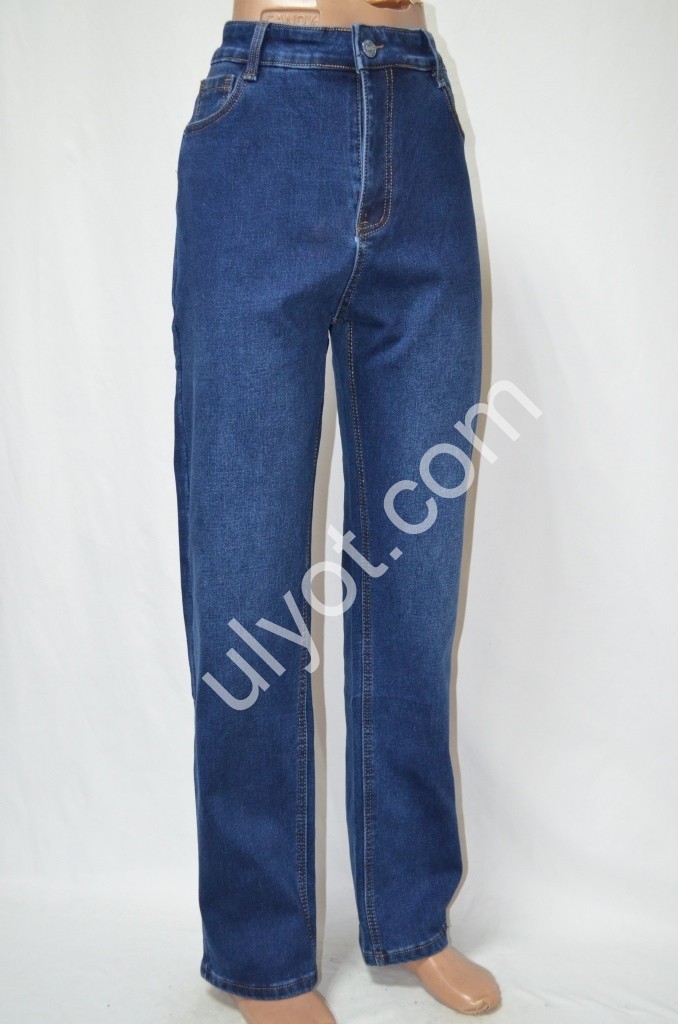 ДЖИНСИ FOREST JEANS (32-42) СИНІЙ ФЛІС 3685