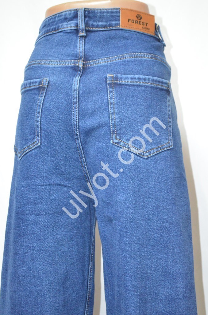 ДЖИНСИ FOREST JEANS (28-33) Т.СИНІЙ БАЙКА 3652