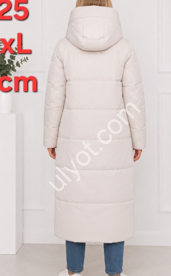 КУРТКА (S-2XL) СВ.БЕЖЕВЫЙ 2225