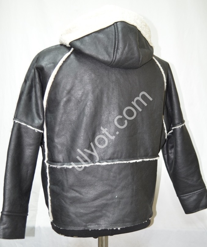 Фото 1 ДУБЛЕНКА (S-XL) ЧОРНИЙ 2255