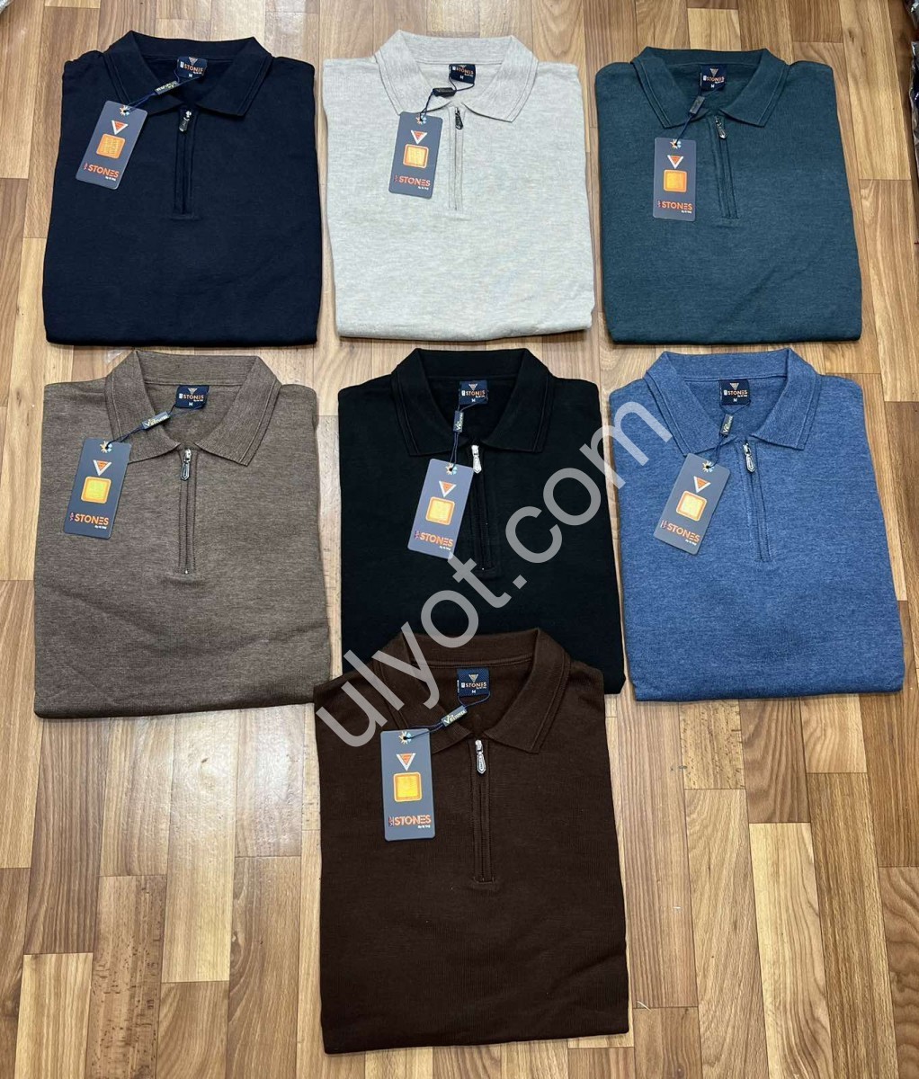 Фото 1 ДЖЕМПЕР VIP STONES (M-2XL) СВ.БЕЖЕВЫЙ 4992