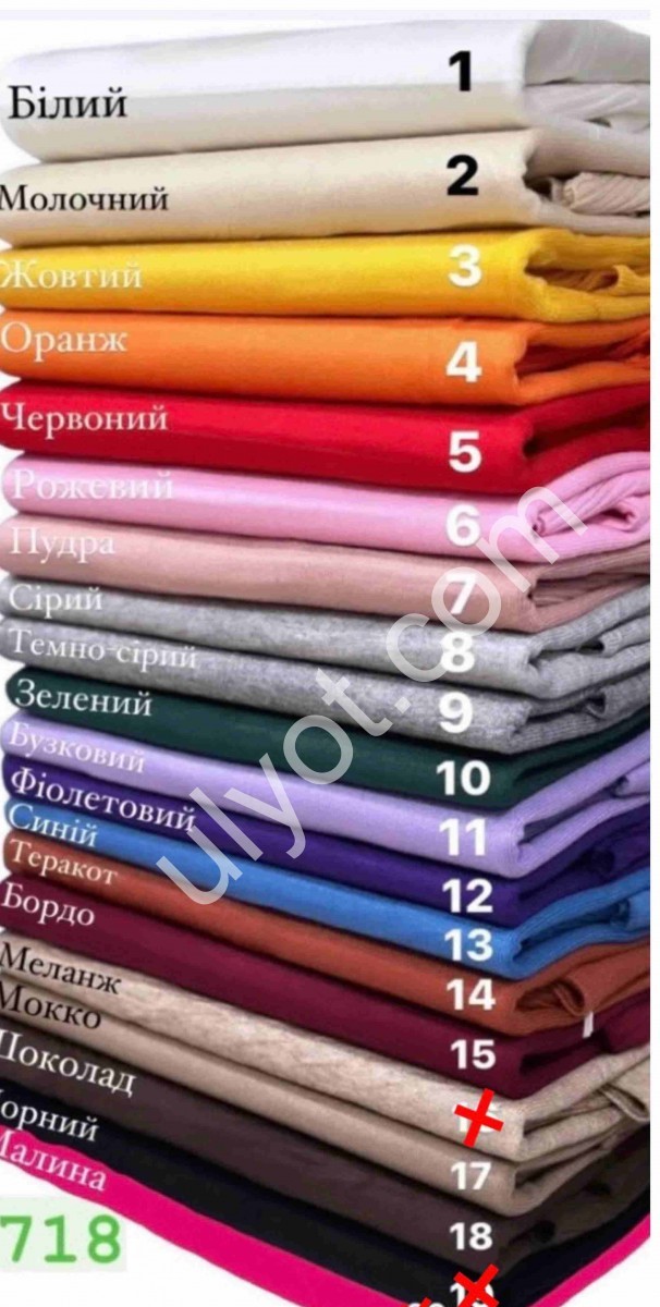 ГОЛЬФ (ONE SIZE 48-52) МІКС 718