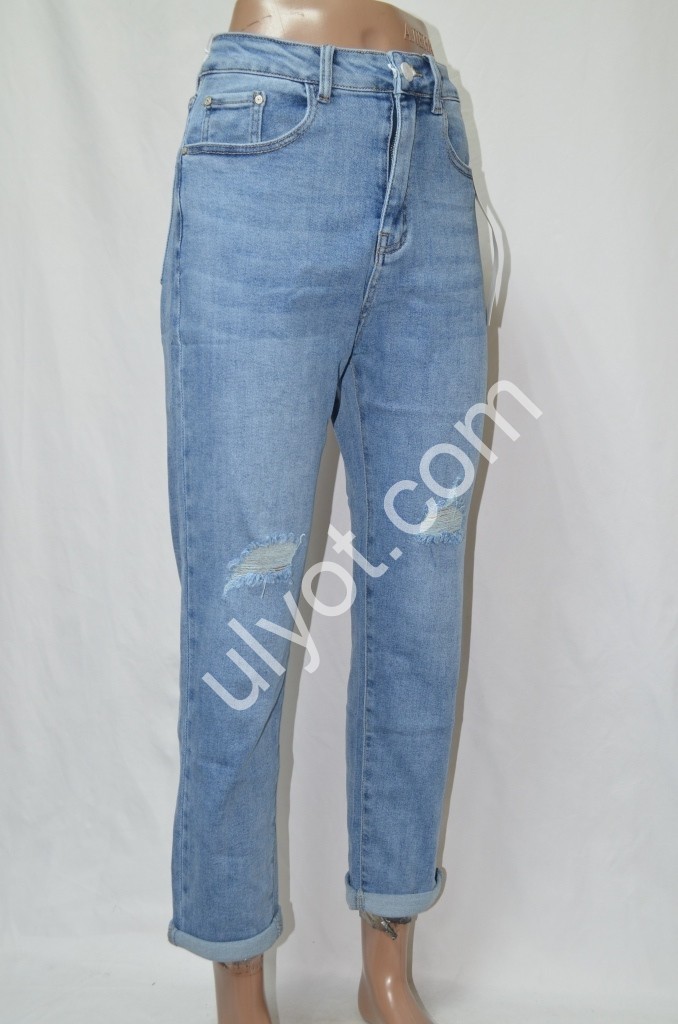 ДЖИНСЫ NEW JEANS (28-33) ГОЛУБОЙ 520