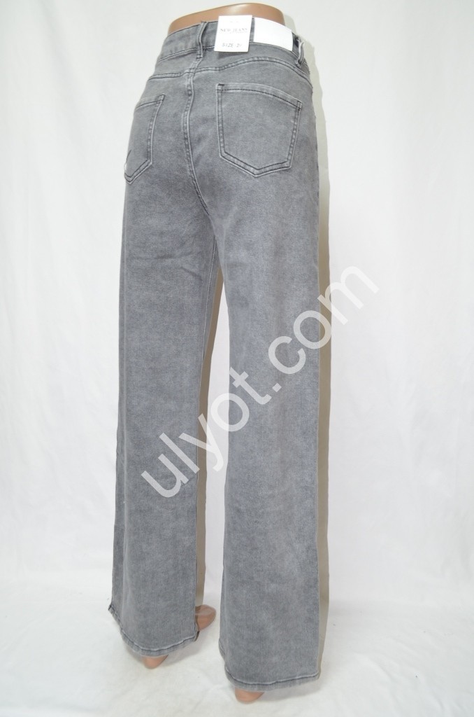 Фото 3 ДЖИНСЫ NEW JEANS (25-30) СЕРЫЙ 539