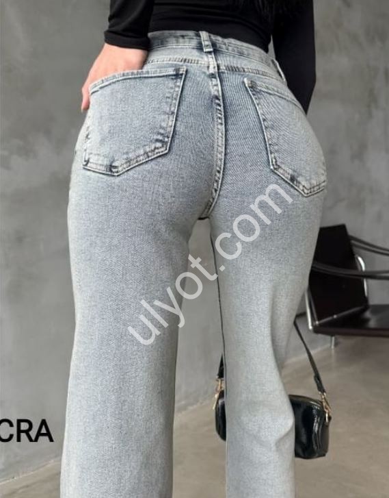 ДЖИНСЫ ROCCA WOMEN (25-30) СЕРЫЙ 408-1