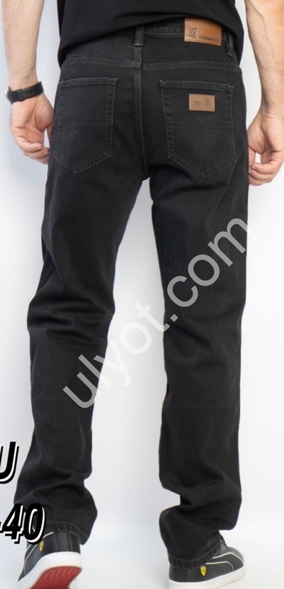 ДЖИНСЫ BASANJIU (30-40) Т.СЕРЫЙ 608-8