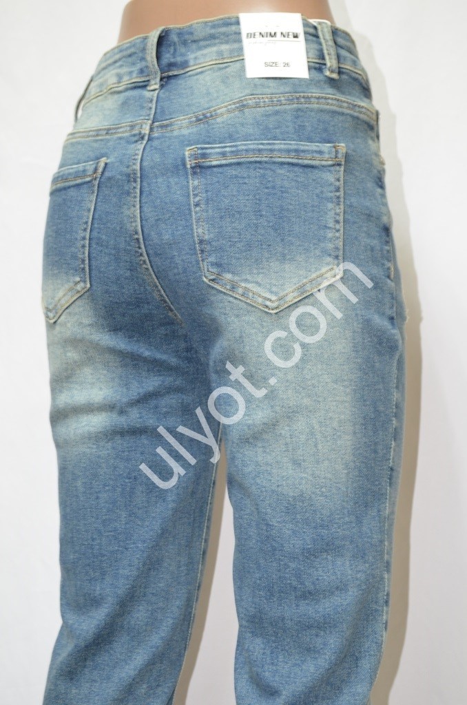 ДЖИНСЫ DENIM NEW (25-30) СИНИЙ 573
