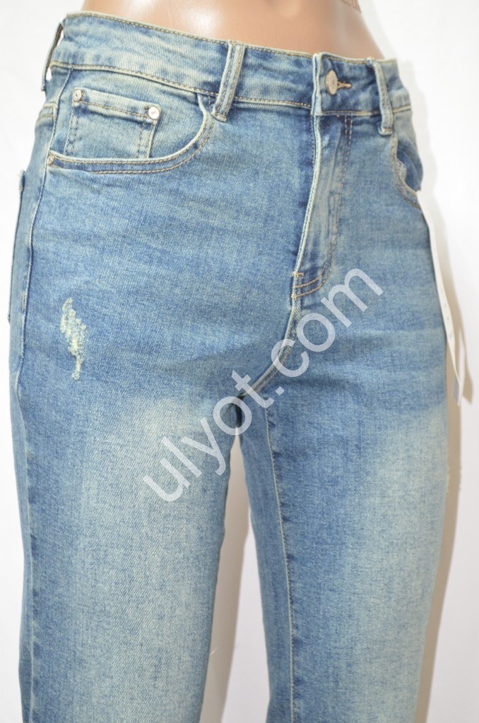 Фото 2 ДЖИНСЫ DENIM NEW (25-30) СИНИЙ 573