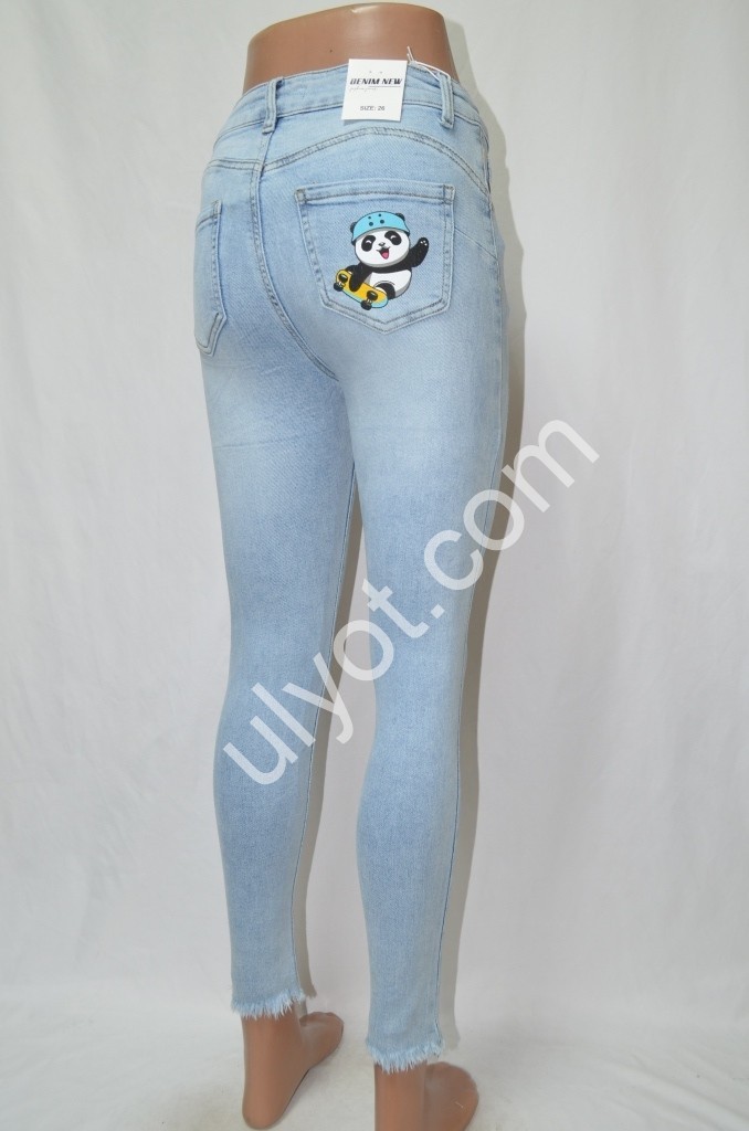 Фото 3 ДЖИНСИ DENIM NEW (25-30) БЛАКИТНИЙ 602