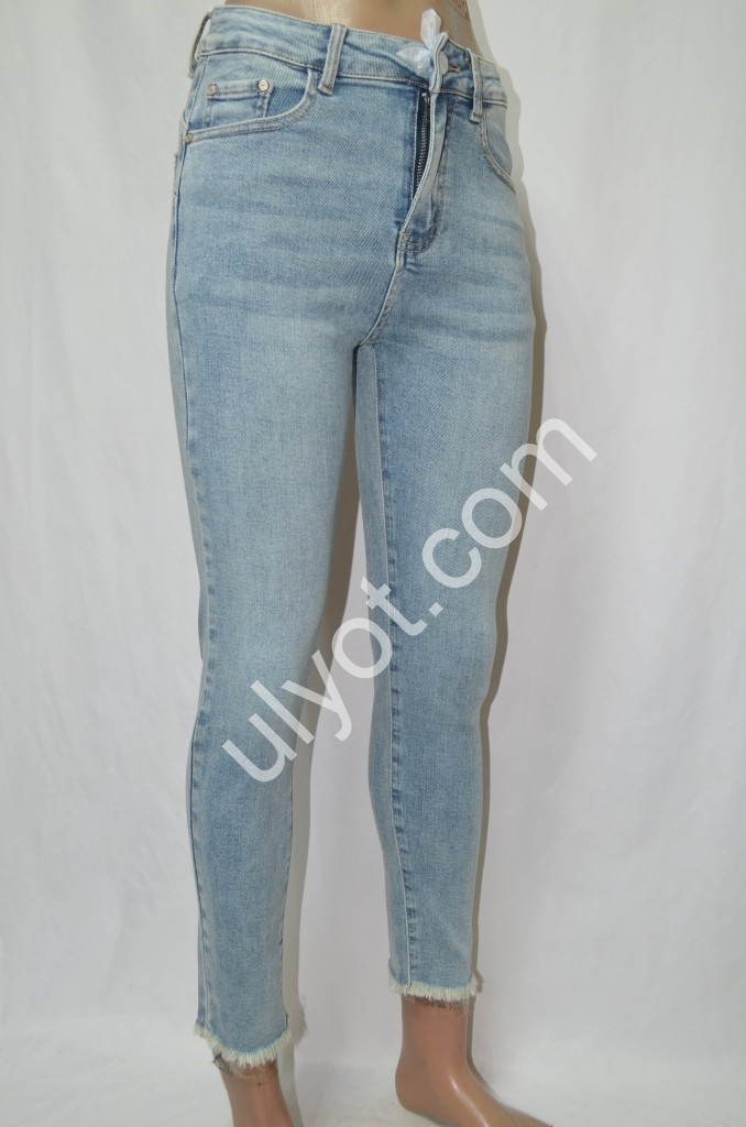 ДЖИНСЫ DENIM NEW (25-30) ГОЛУБОЙ 590