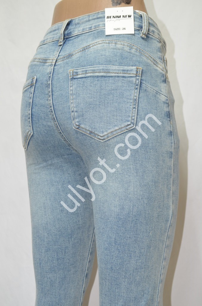 ДЖИНСИ DENIM NEW (25-30) БЛАКИТНИЙ 590