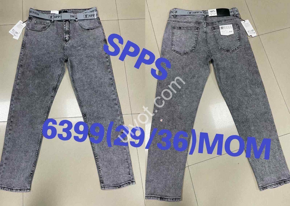 ДЖИНСЫ SPPS (29-36) ГРАФИТ 6399