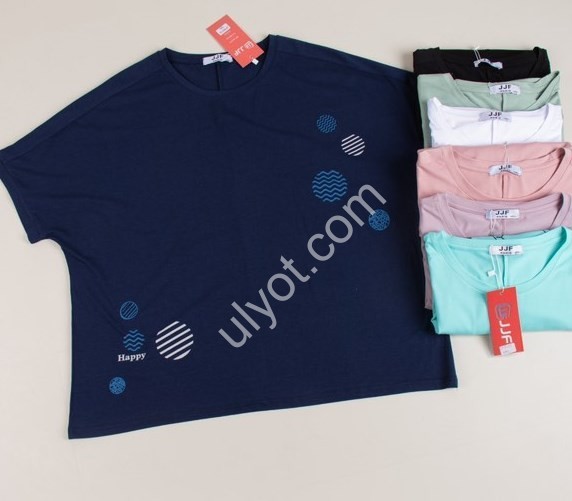 ФУТБОЛКА JJF (ONE SIZE 5XL) МИКС 9010