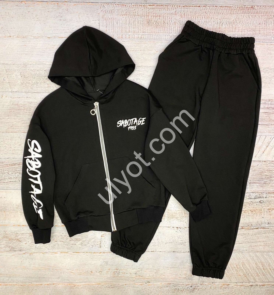 СПОРТ.КОСТЮМ (134-158 СМ) ЧЕРНЫЙ 2420
