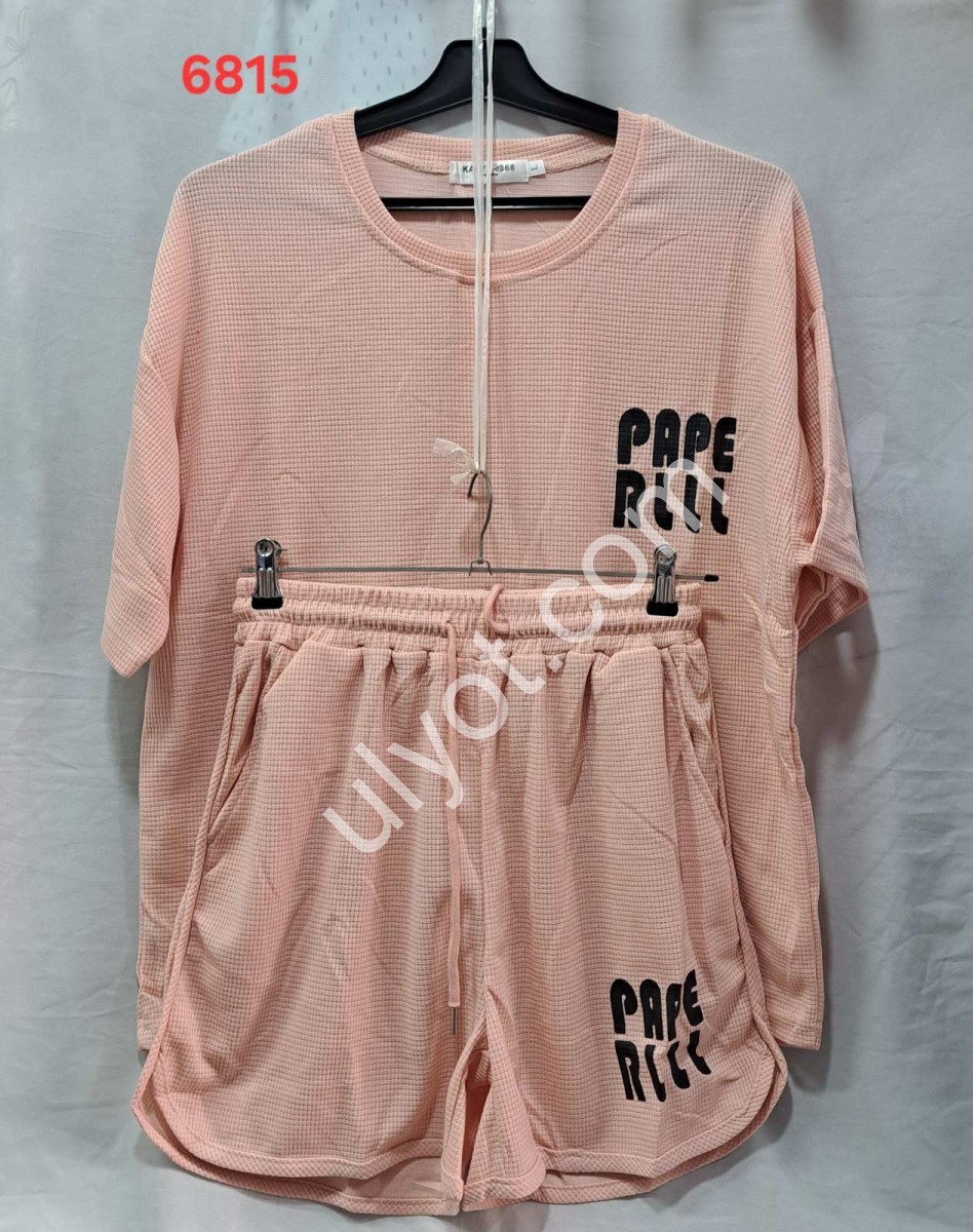 КОСТЮМ PAPE RILL (S-L) РОЗОВЫЙ 6814