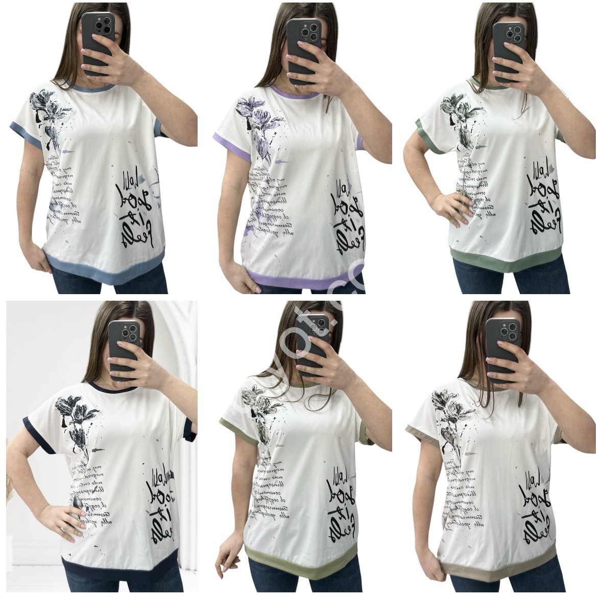 ФУТБОЛКА (M-2XL) МИКС 25017