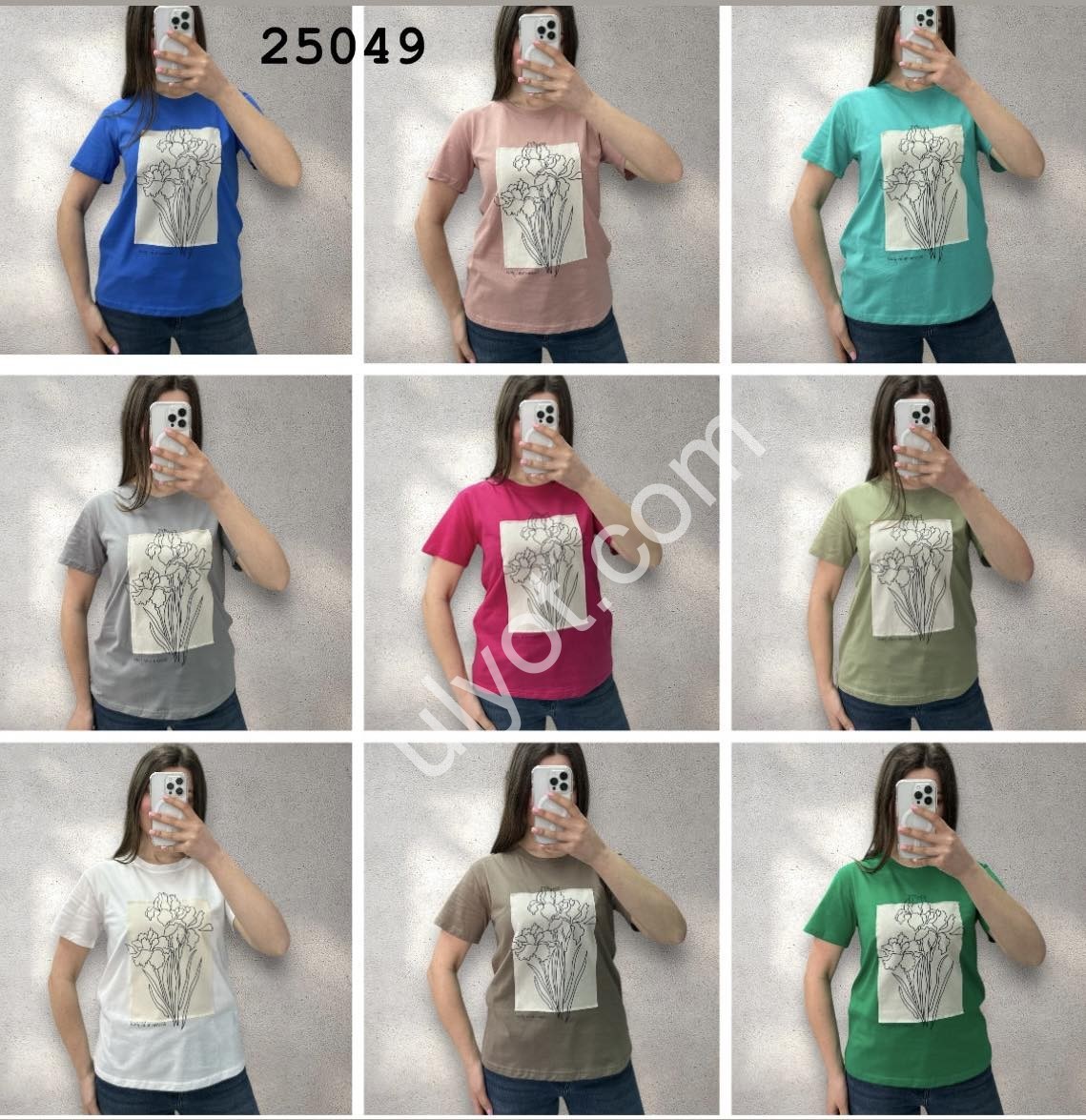 ФУТБОЛКА (S-L) МИКС 25049