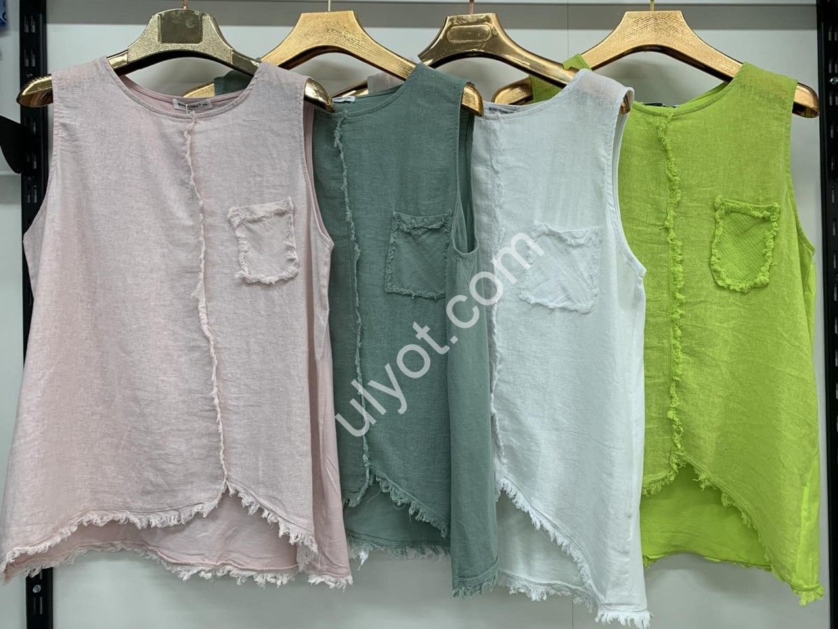 МАЙКА (3XL-6XL) ЗЕЛЕНЫЙ 7905