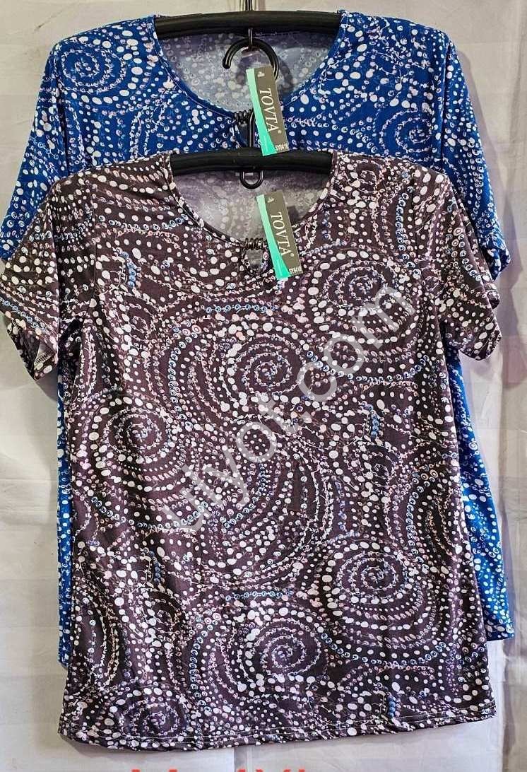 ФУТБОЛКА УЗОР  (M-4XL) МИКС 
