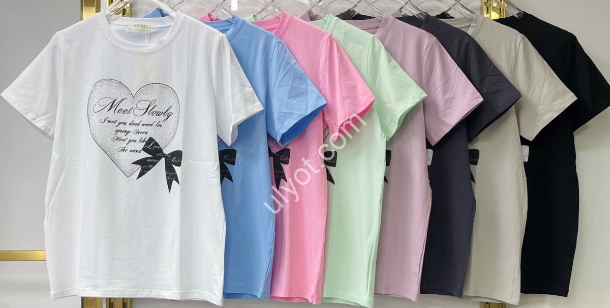 ФУТБОЛКА (ONE SIZE 54-56) МІКС LT5621