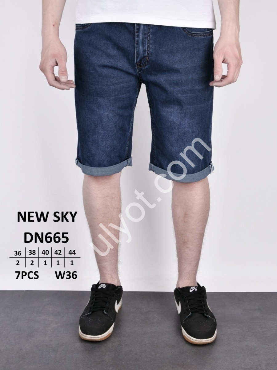 ШОРТИ NEW SKY (36-44) СИНІЙ 665