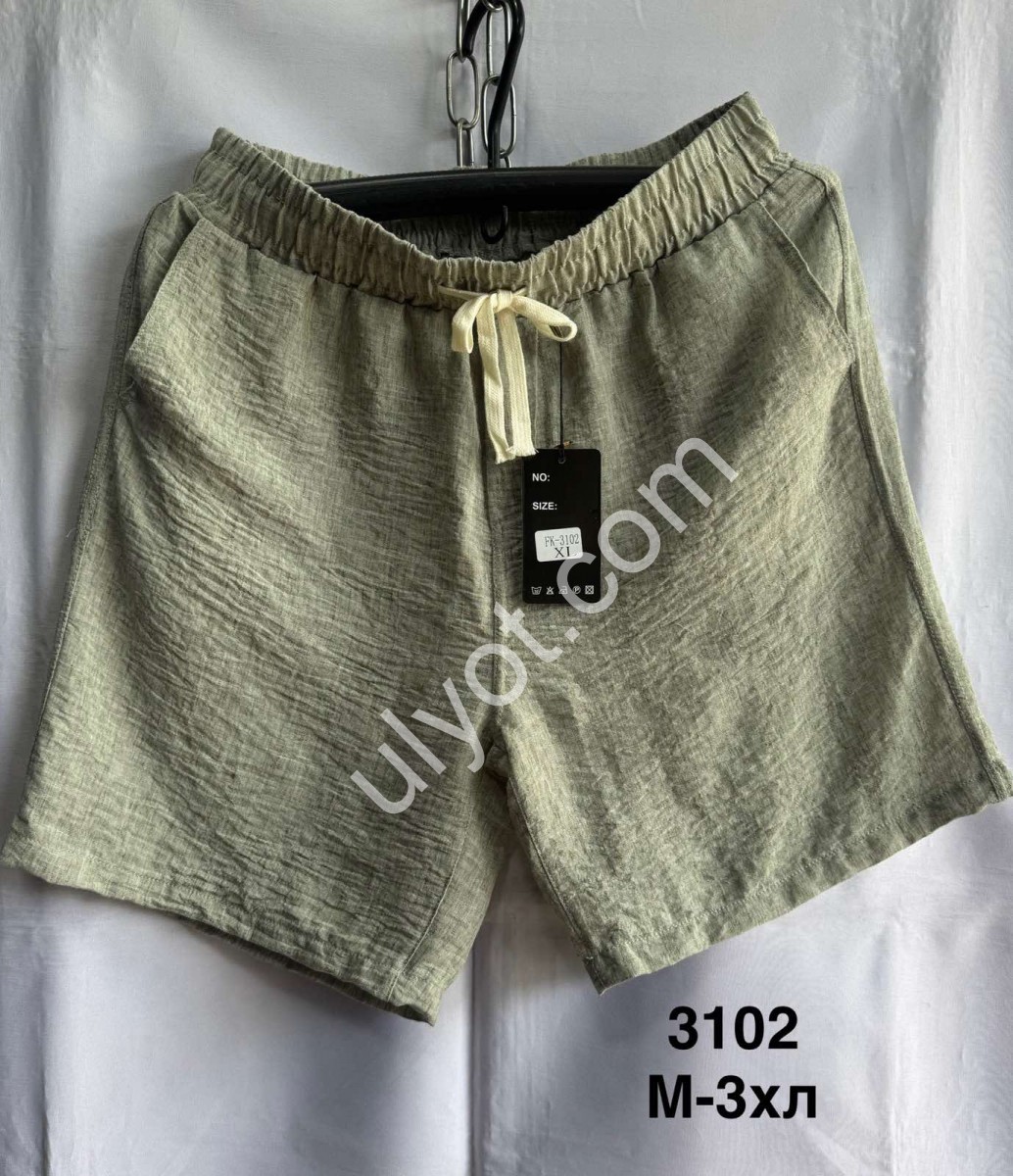 ШОРТЫ (M-3XL) ОЛИВКА 3102