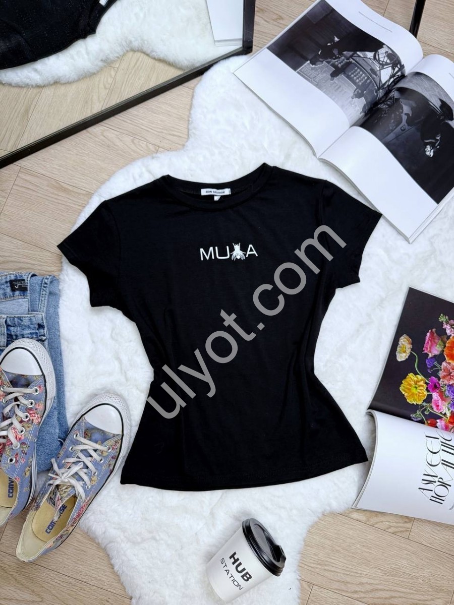 ФУТБОЛКА MUXA (42-48) ЧОРНИЙ 4215