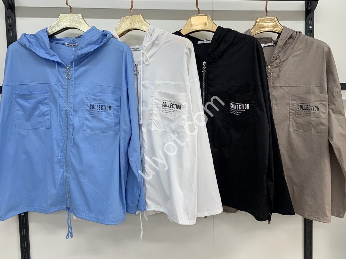 ВЕТРІВКА COLLECTION (3XL-7XL) ЧОРНИЙ 7711