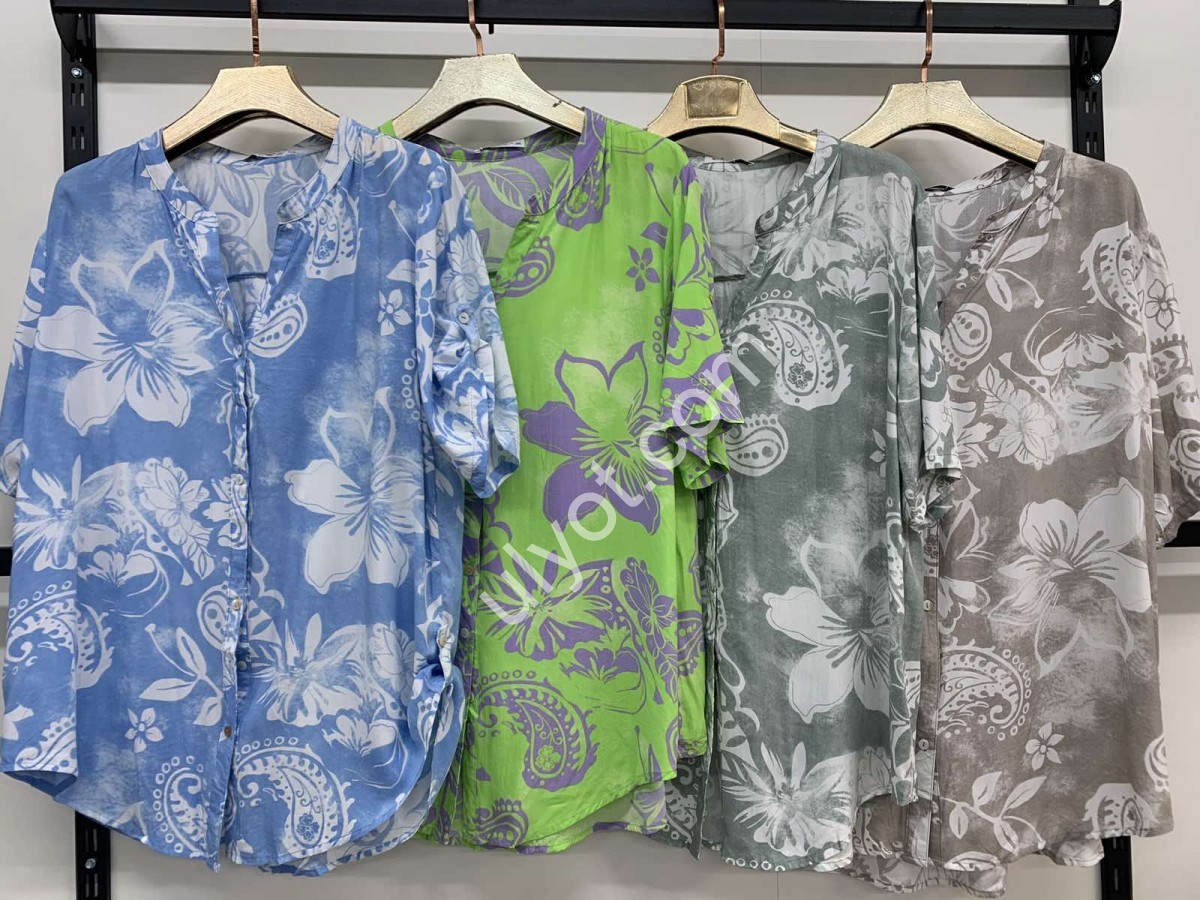 Сорочка-55 (3XL-7XL) БЛАКИТНИЙ 36955