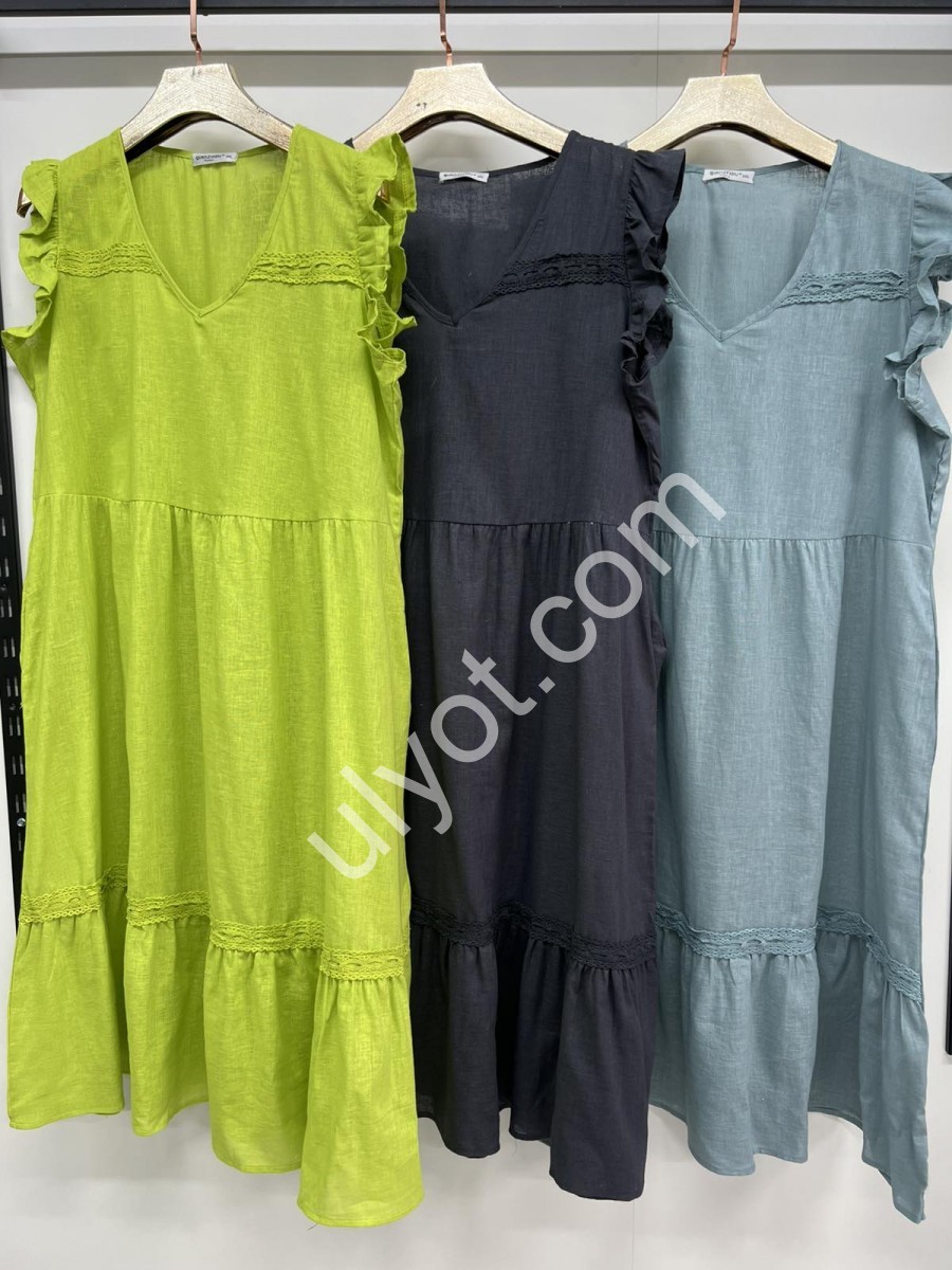 ПЛАТЬЕ-59(3XL-6XL) Т.СИНИЙ 10759
