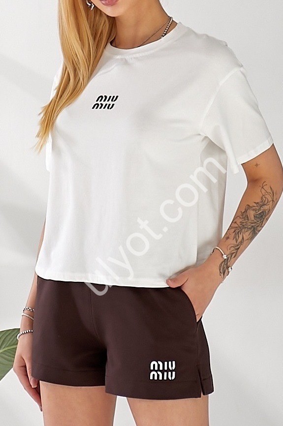 ФУТБОЛКА MIU40 (ONE SIZE 42/48) БЕЛЫЙ 