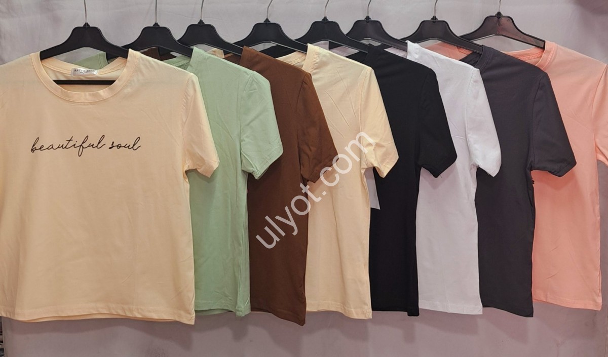 ФУТБОЛКА  ONE SIZE (44/48) МИКС 5168