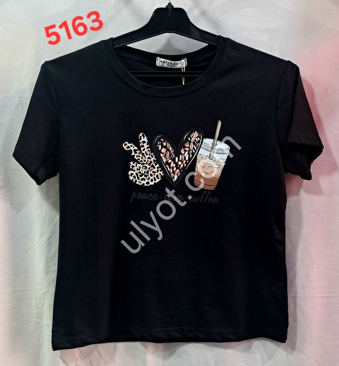 ФУТБОЛКА СЕРЦЕ ONE SIZE (44/48) МІКС 5163