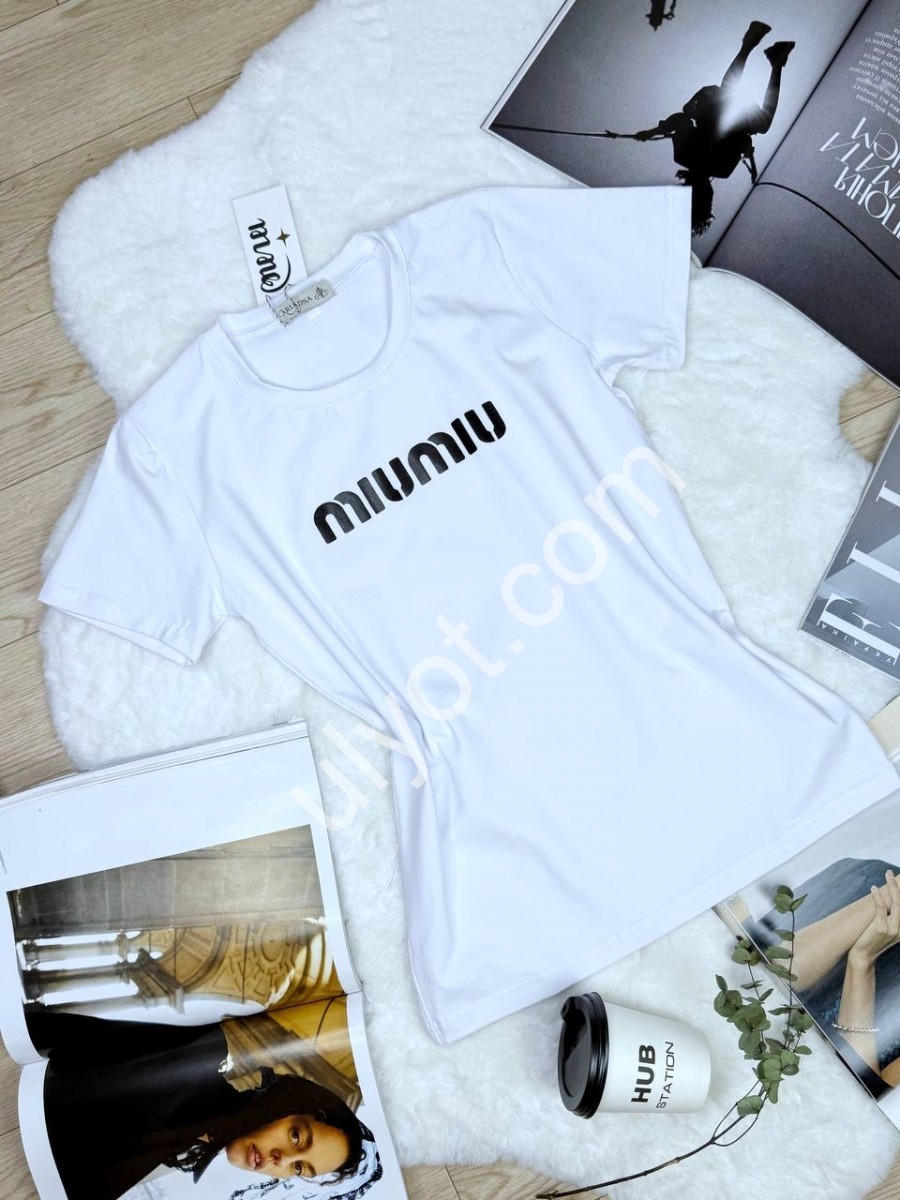 ФУТБОЛКА MIU40 (42-48) БІЛИЙ 4208