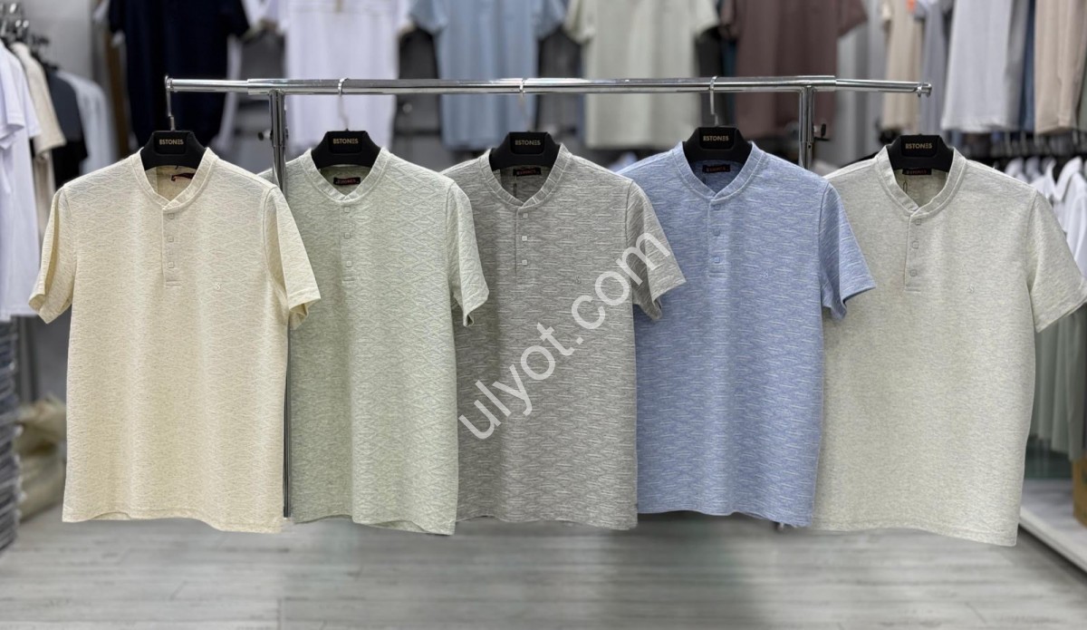 ФУТБОЛКА (3XL-6XL) ГОЛУБОЙ VS-5681